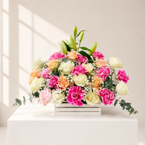 Premium Flowers in a box